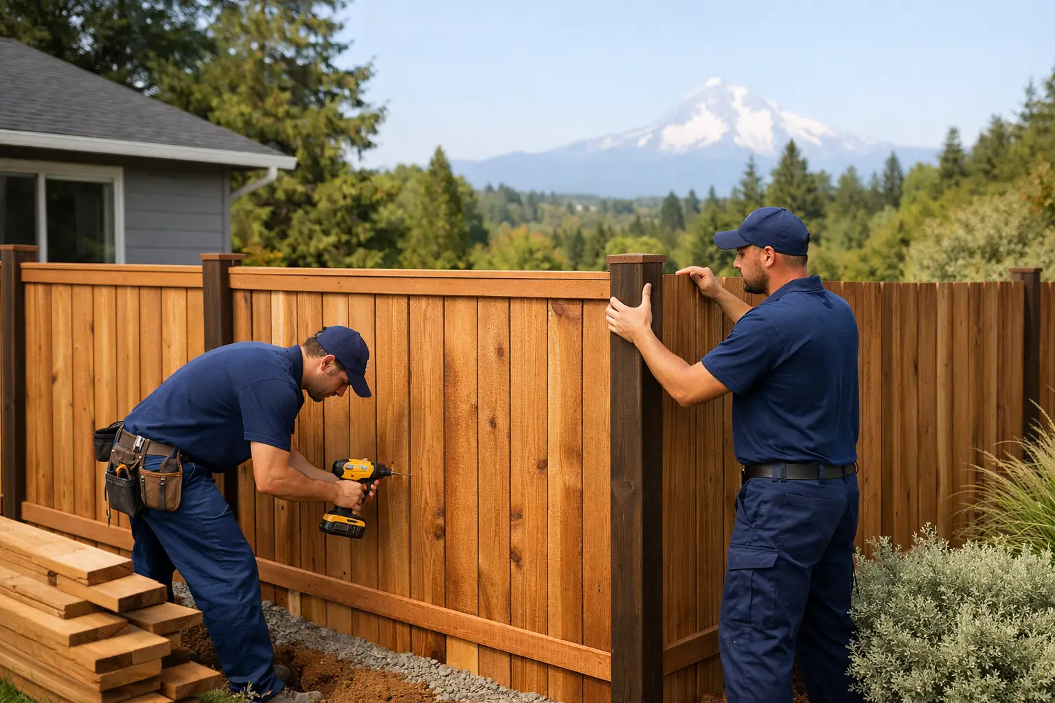 Fence Installation for Portland Homes That Lasts