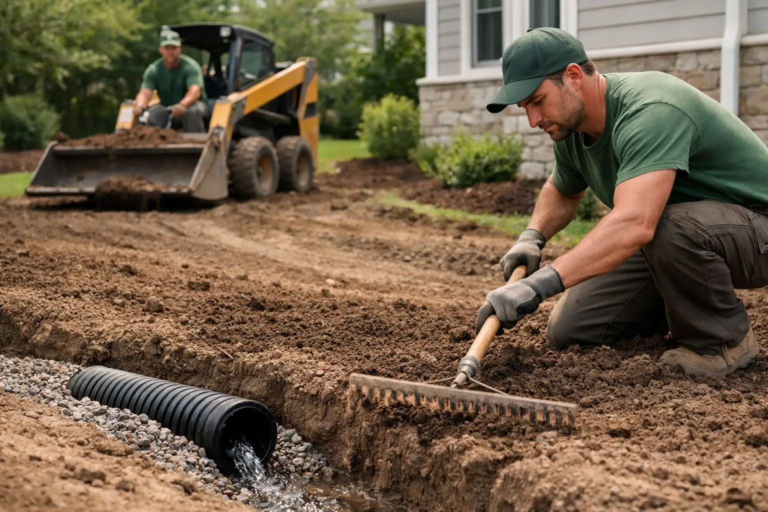 Yard Grading for Drainage That Protects Your Home