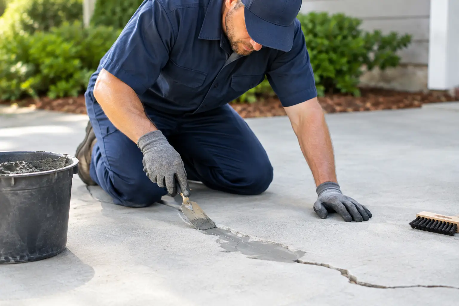 How to Repair Cracked Concrete Slabs Properly