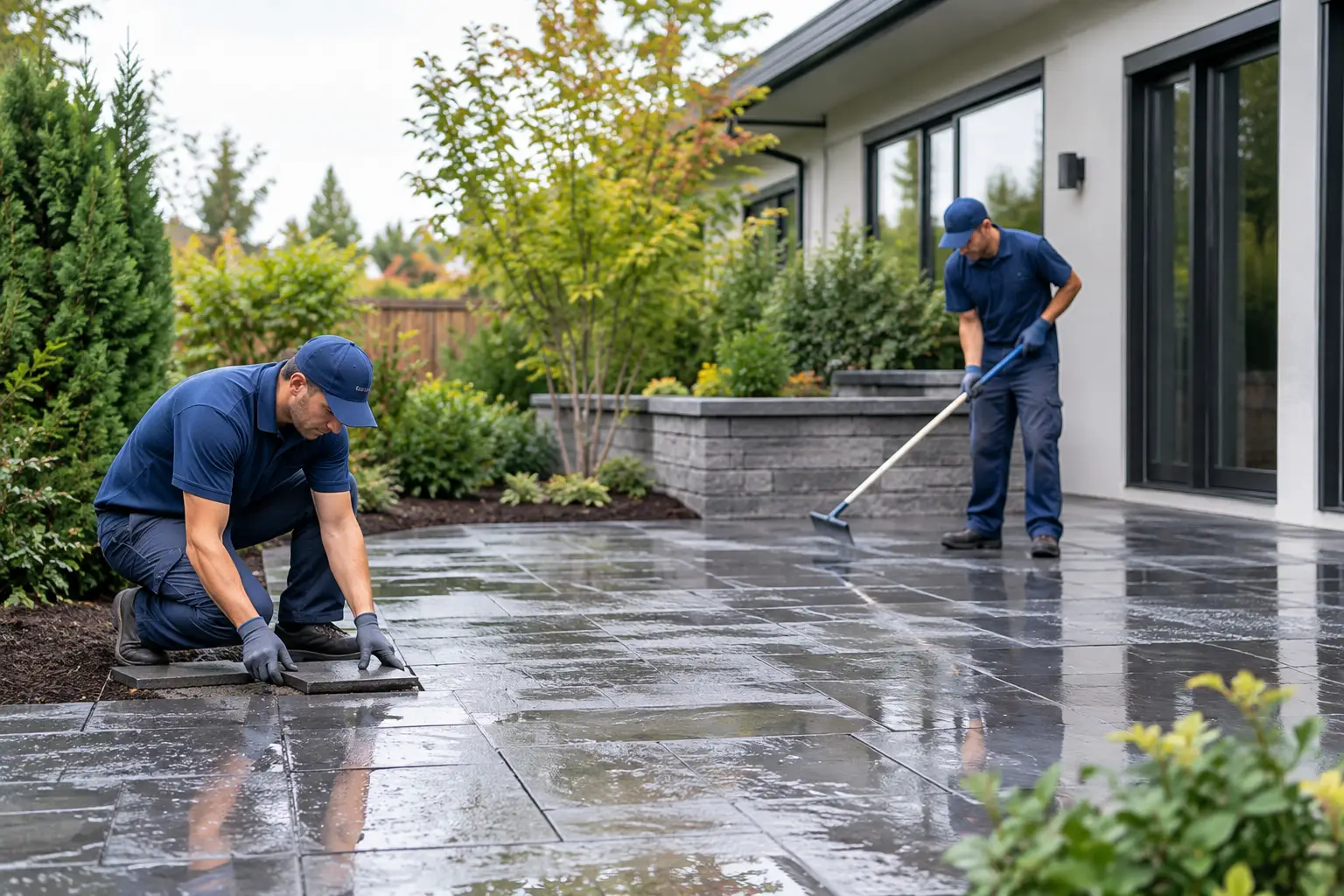 Wet Yard Renovation for Portland Homes